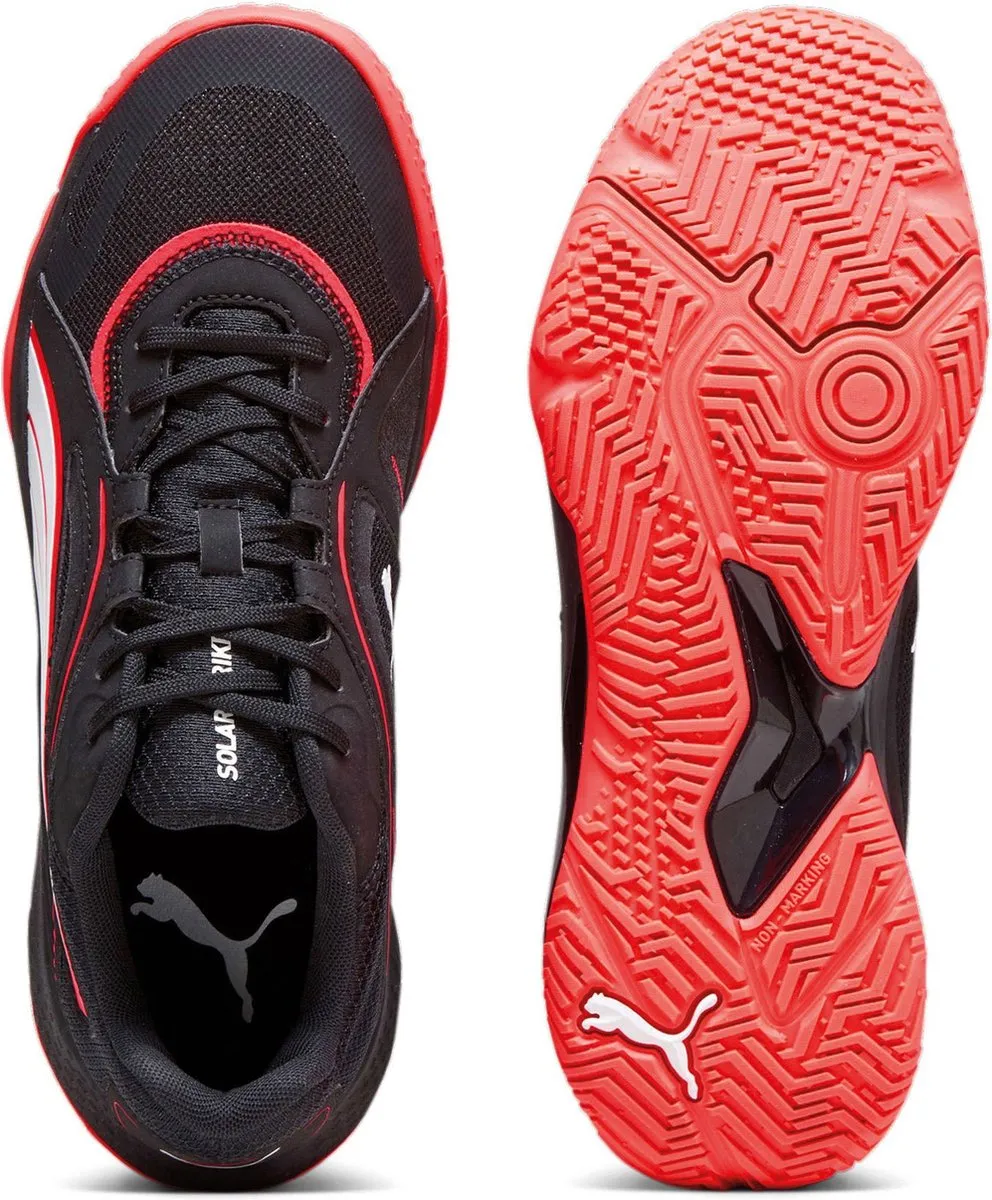 PUMA Solarstrike II Sportschoenen - Maat 40 - Zwart/Rozewit