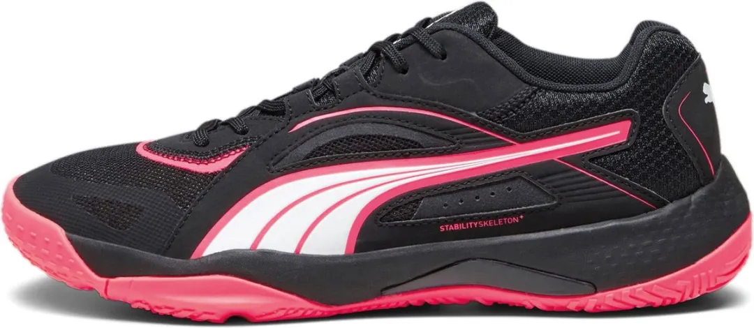 PUMA Solarstrike II Sportschoenen - Maat 40 - Zwart/Rozewit