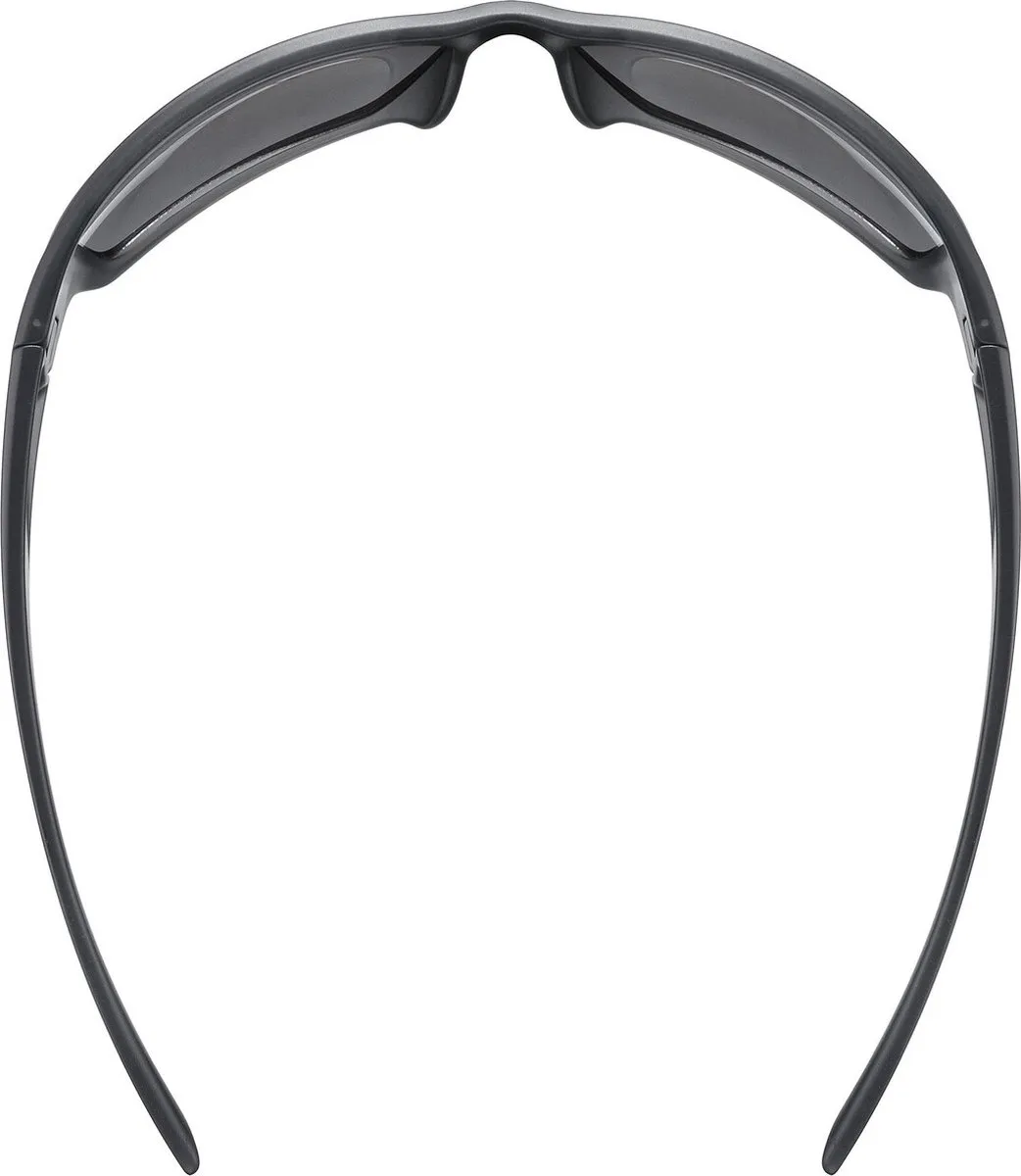 Uvex Sportstyle 230 Spiegelzonnebril - Zwart Litemirror Silver/CAT3