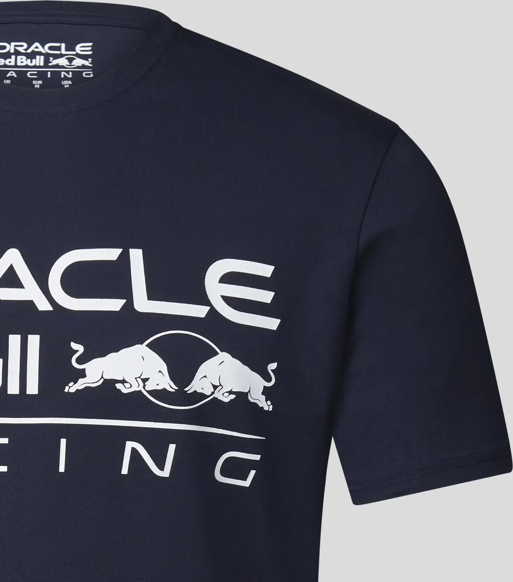 Red Bull Racing Logo Shirt M - Blauw