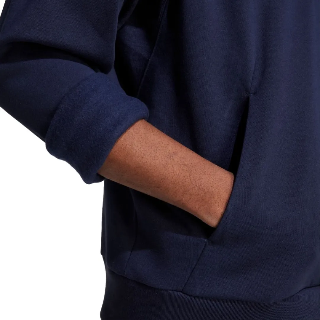adidas ALL SZN Fleecetrui Heren - Donkerblauw L