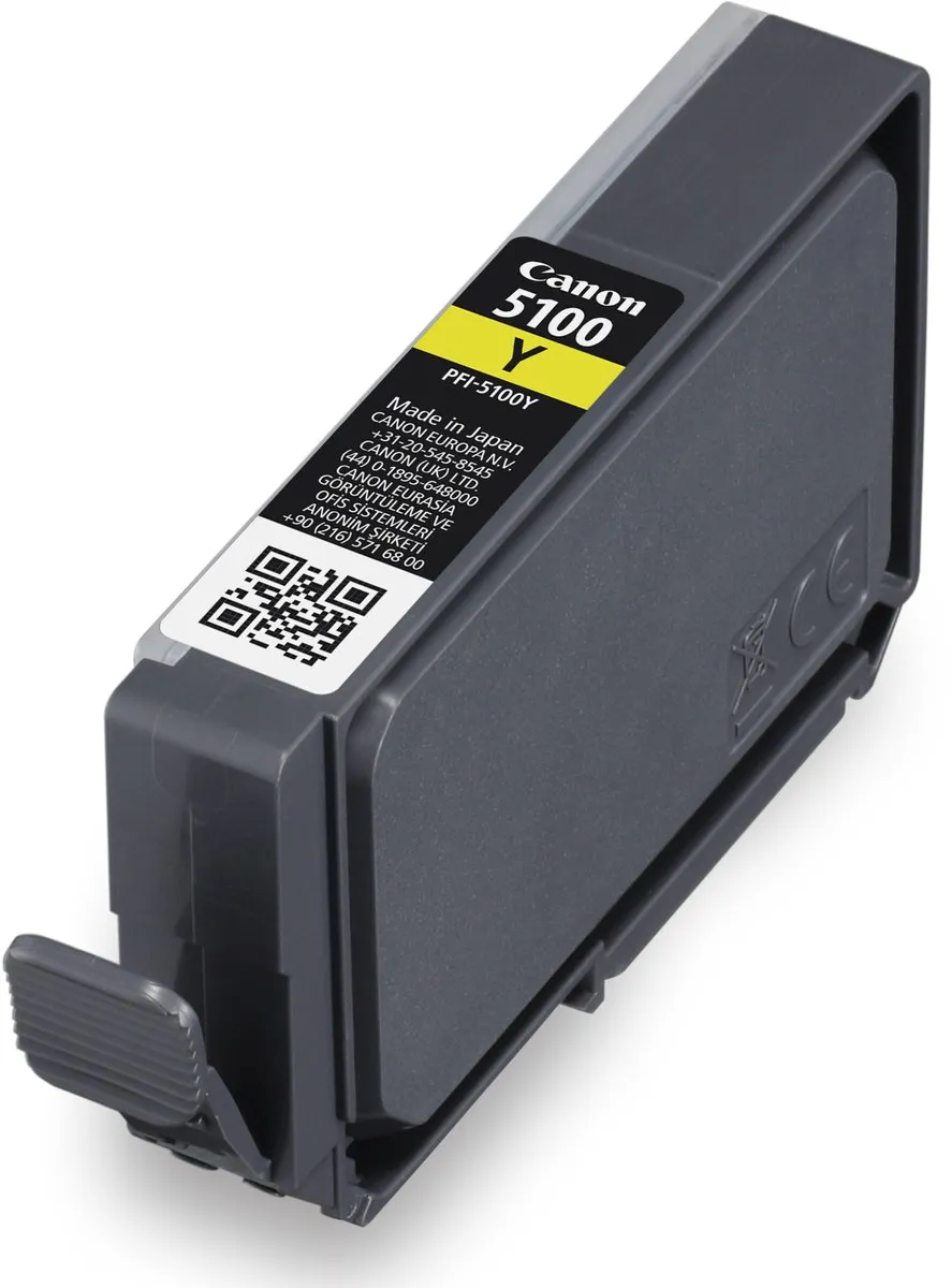 Canon PFI-5100 Geel Inktcartridge - Origineel