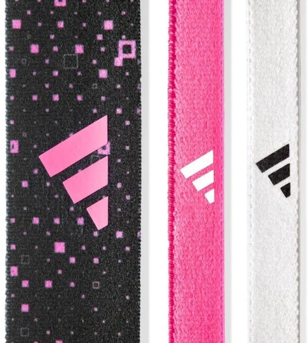 adidas Fitness Graphic Hoofdband - 3 Stuks - Veelkleurig
