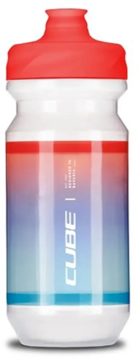 Cube Teamline Bidonset 500ml - 3 Stuks - Wit/Blauw/Rood