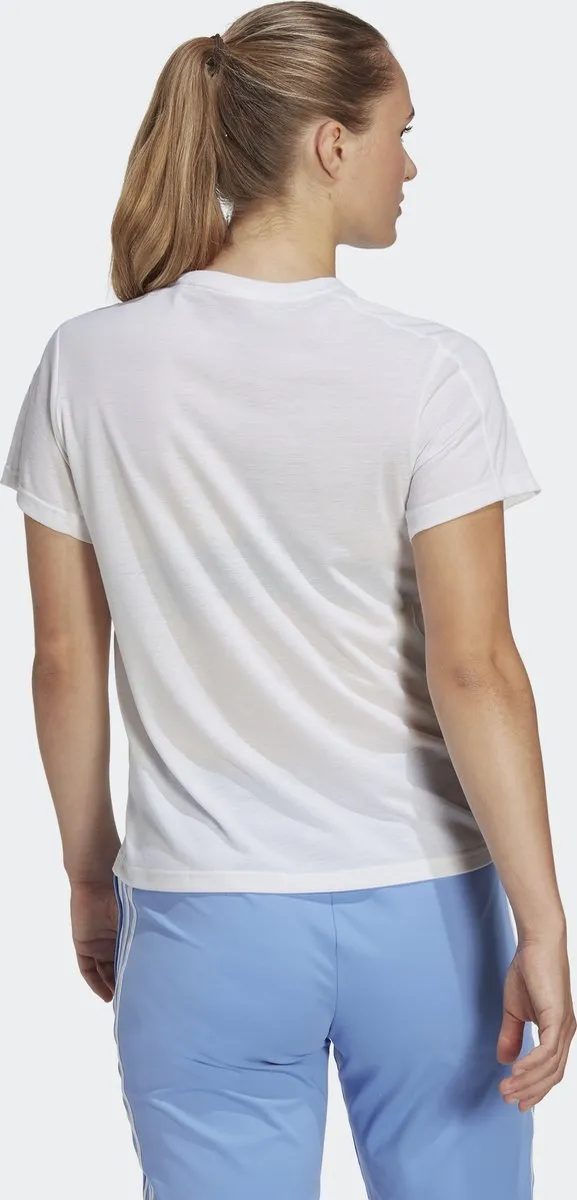 Adidas Performance AEROREADY T-shirt HR7796 - Wit - S