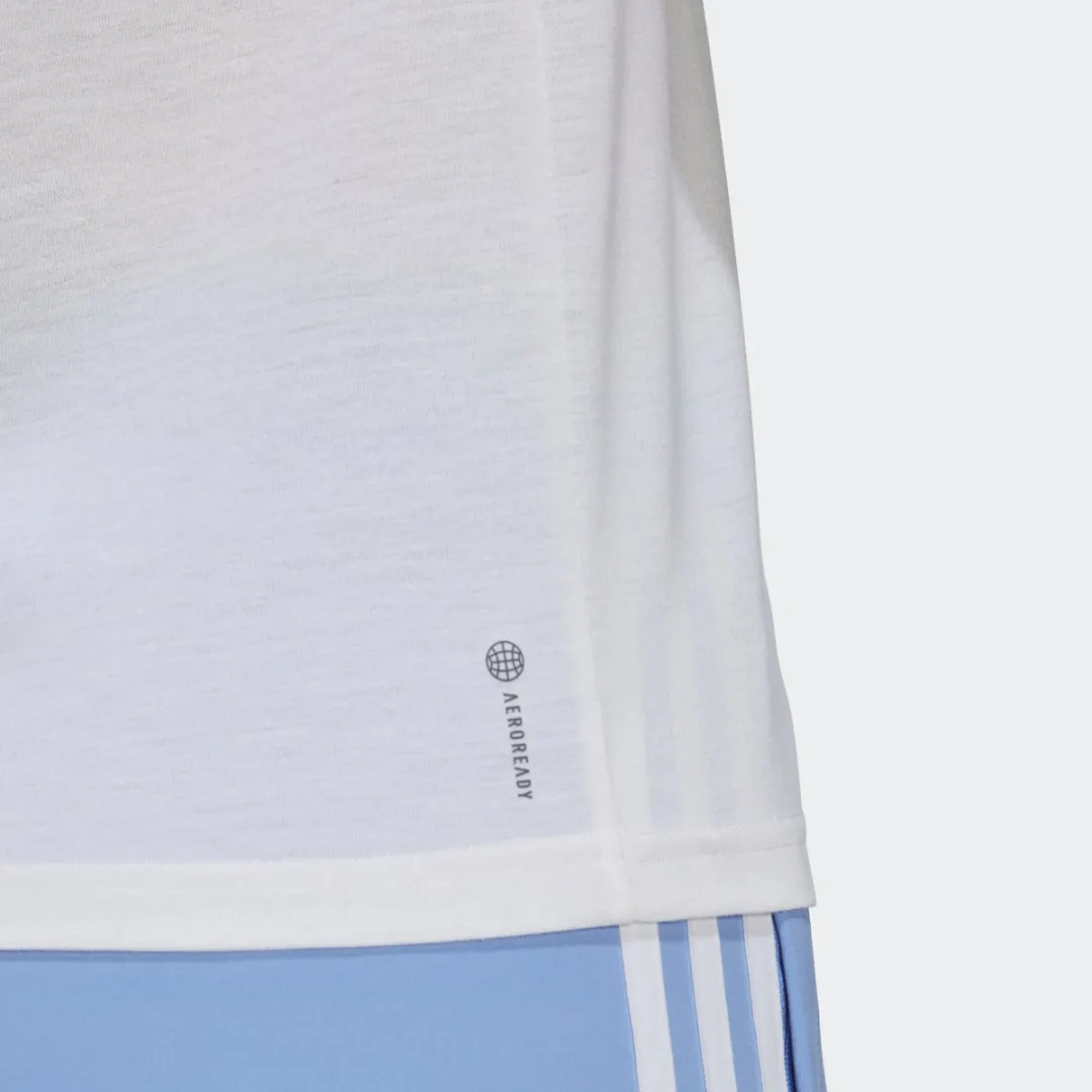 Adidas Performance AEROREADY T-shirt HR7796 - Wit - S
