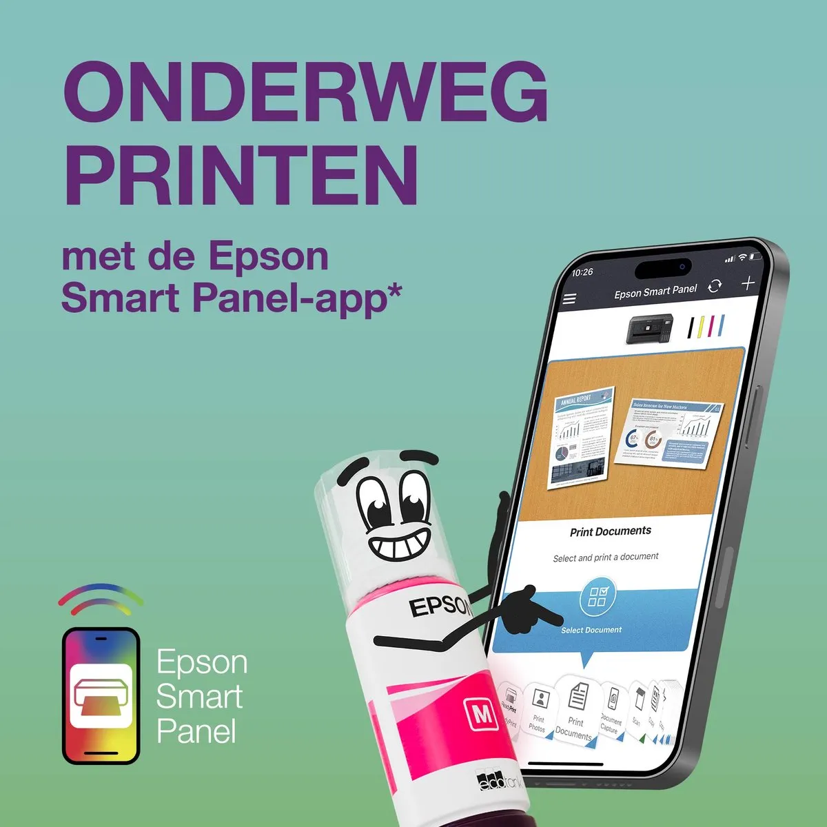 Epson EcoTank ET-16655 Inkjetprinter - 4 Kleuren - 550 Vel