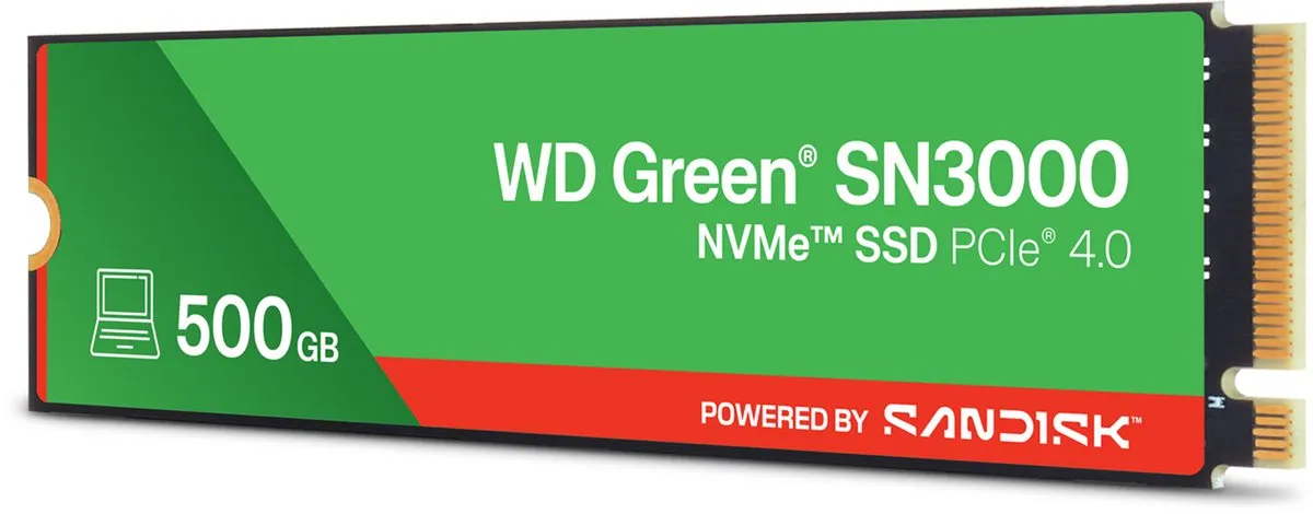 Western Digital WD Green SN3000 WDS500G4G0E-00CPS0 SSD 500GB