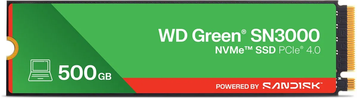 Western Digital WD Green SN3000 WDS500G4G0E-00CPS0 SSD 500GB
