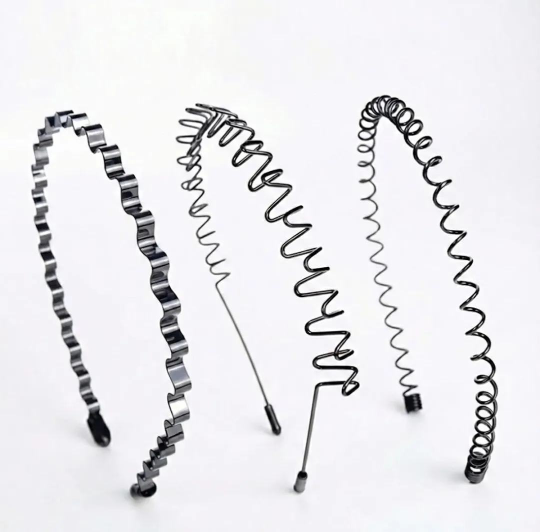 NuveX Set Haarbanden Metaal 3 Stuks