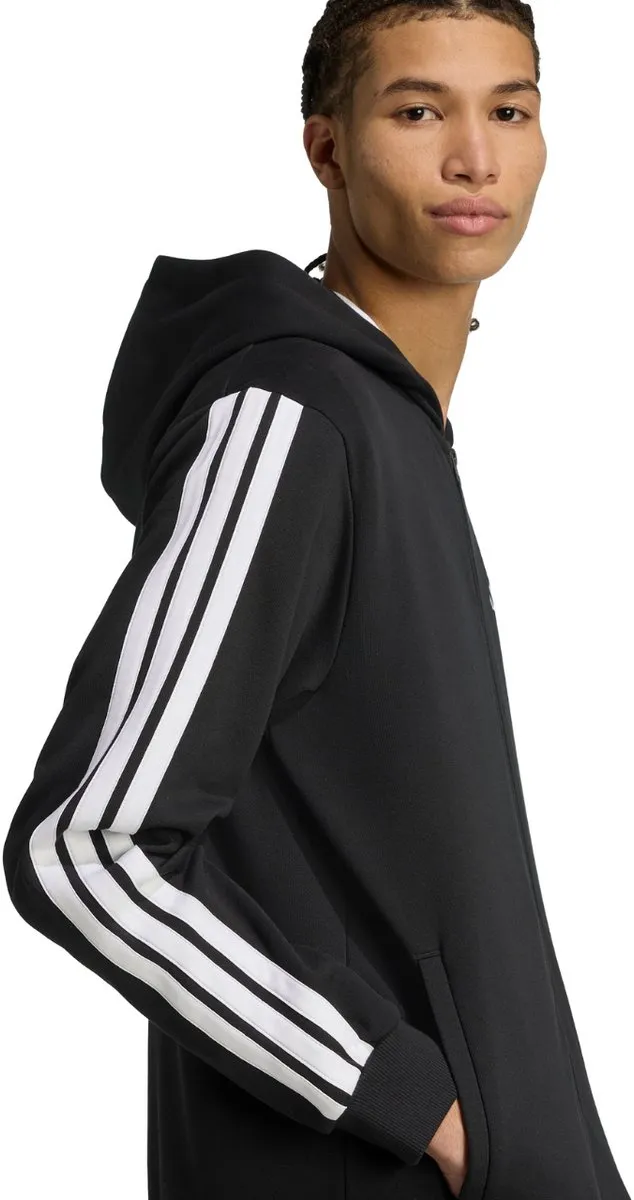 adidas Colorblock Hooded Tracksuit - Zwart XS