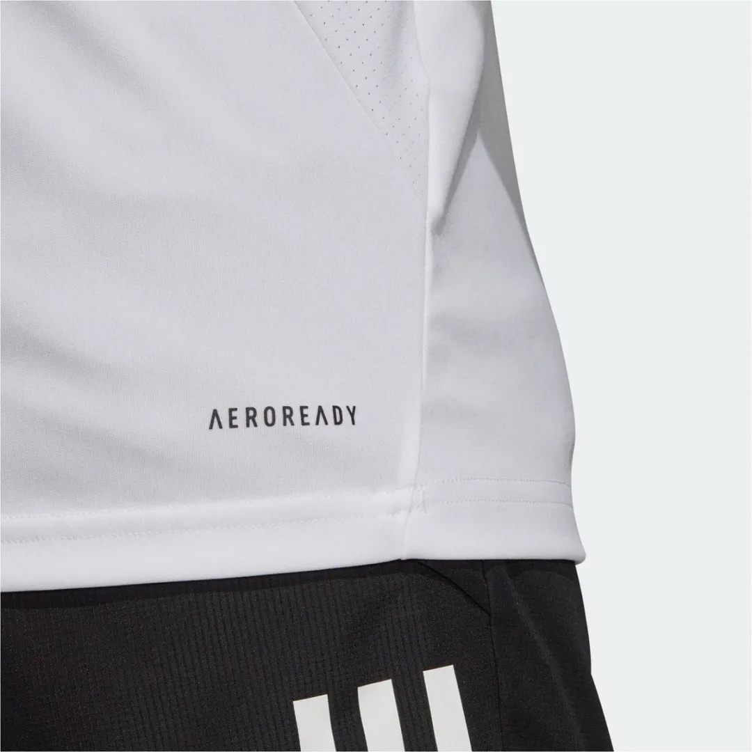 adidas Sportshirt L - Mannen - Wit/Zwart
