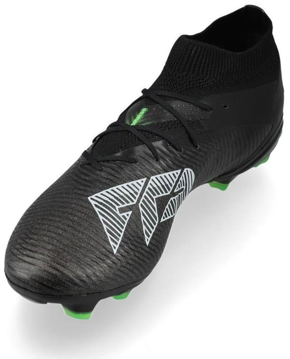 PUMA Future 8 Pro FG Voetbalschoenen 42 - Black/Cool Light Gray/Green