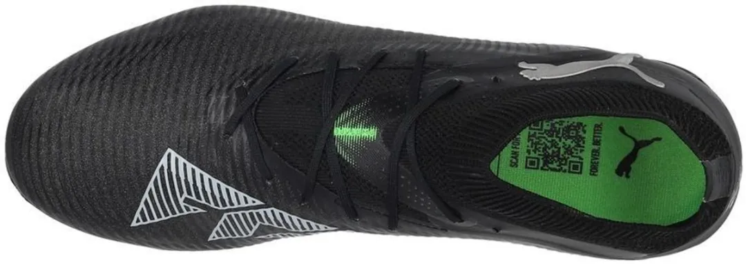 PUMA Future 8 Pro FG Voetbalschoenen 42 - Black/Cool Light Gray/Green