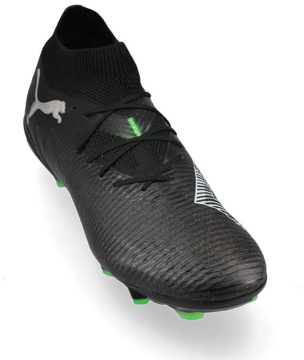 PUMA Future 8 Pro FG Voetbalschoenen 42 - Black/Cool Light Gray/Green - afbeelding 6 van 6