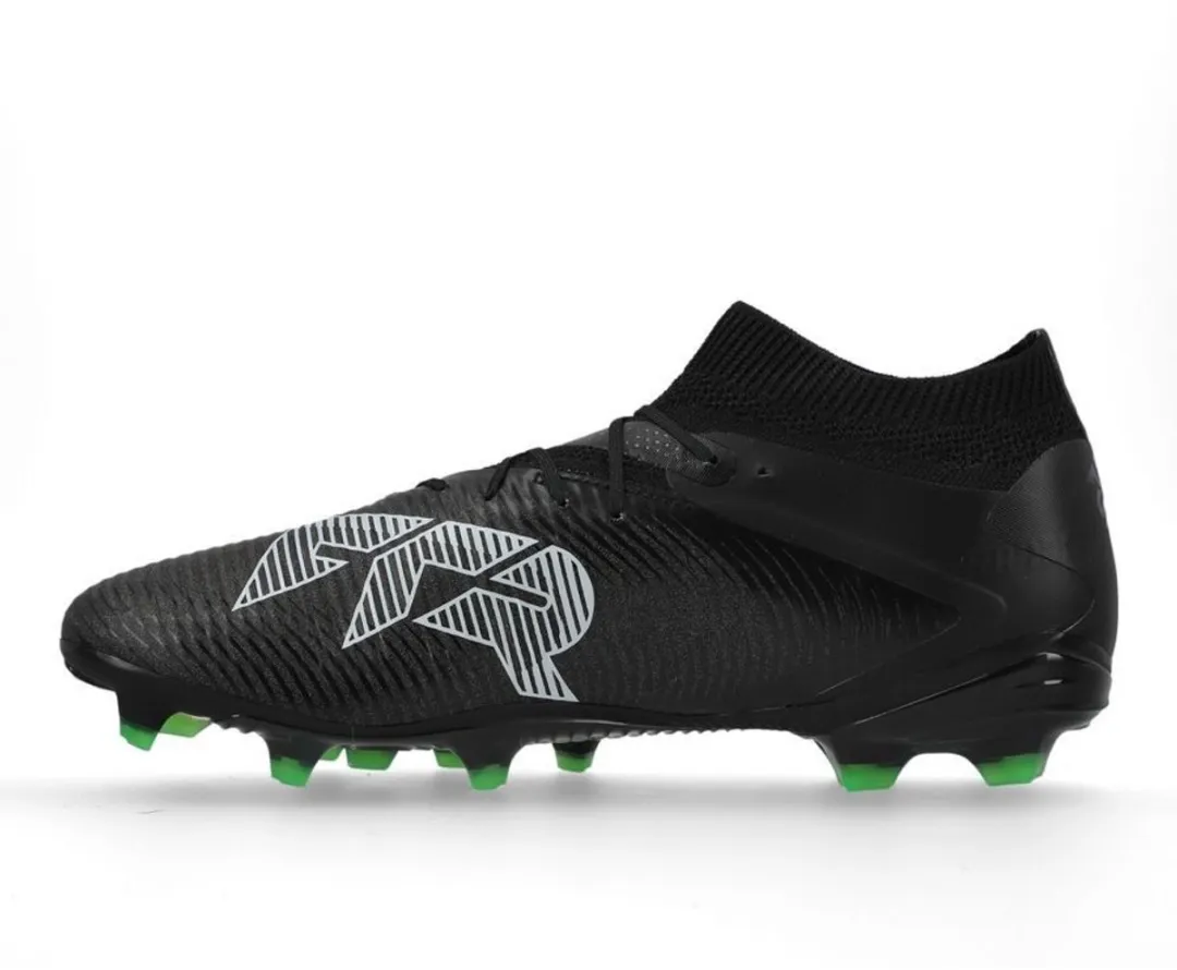 PUMA Future 8 Pro FG Voetbalschoenen 42 - Black/Cool Light Gray/Green