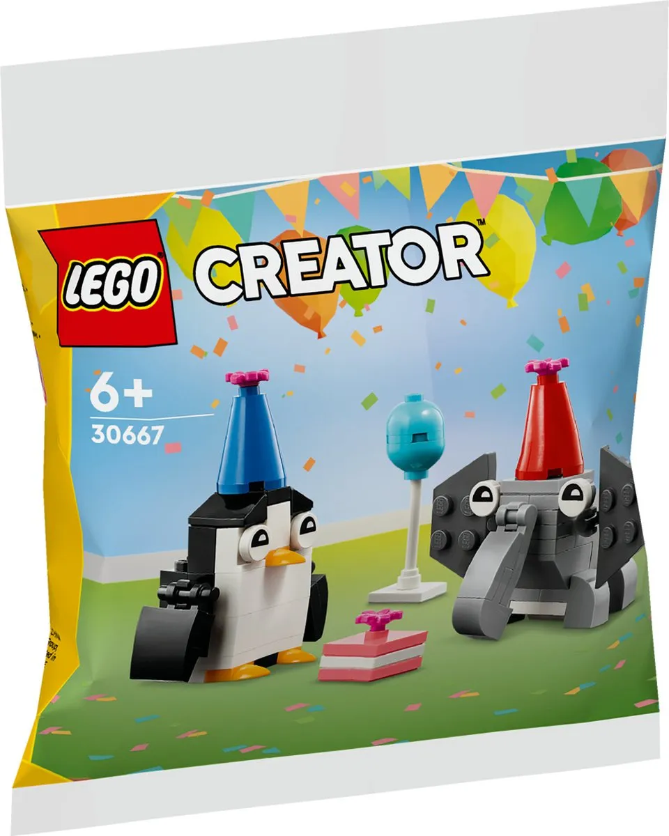LEGO Creator Dierenverjaardagsfeest 30667 - 72 Stukken - afbeelding 5 van 6