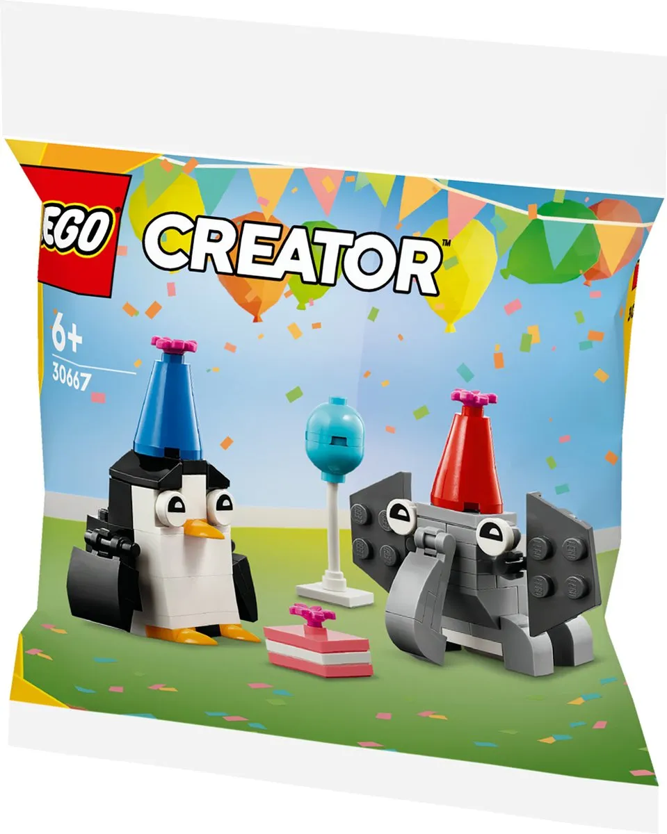 LEGO Creator Dierenverjaardagsfeest 30667 - 72 Stukken - afbeelding 3 van 6