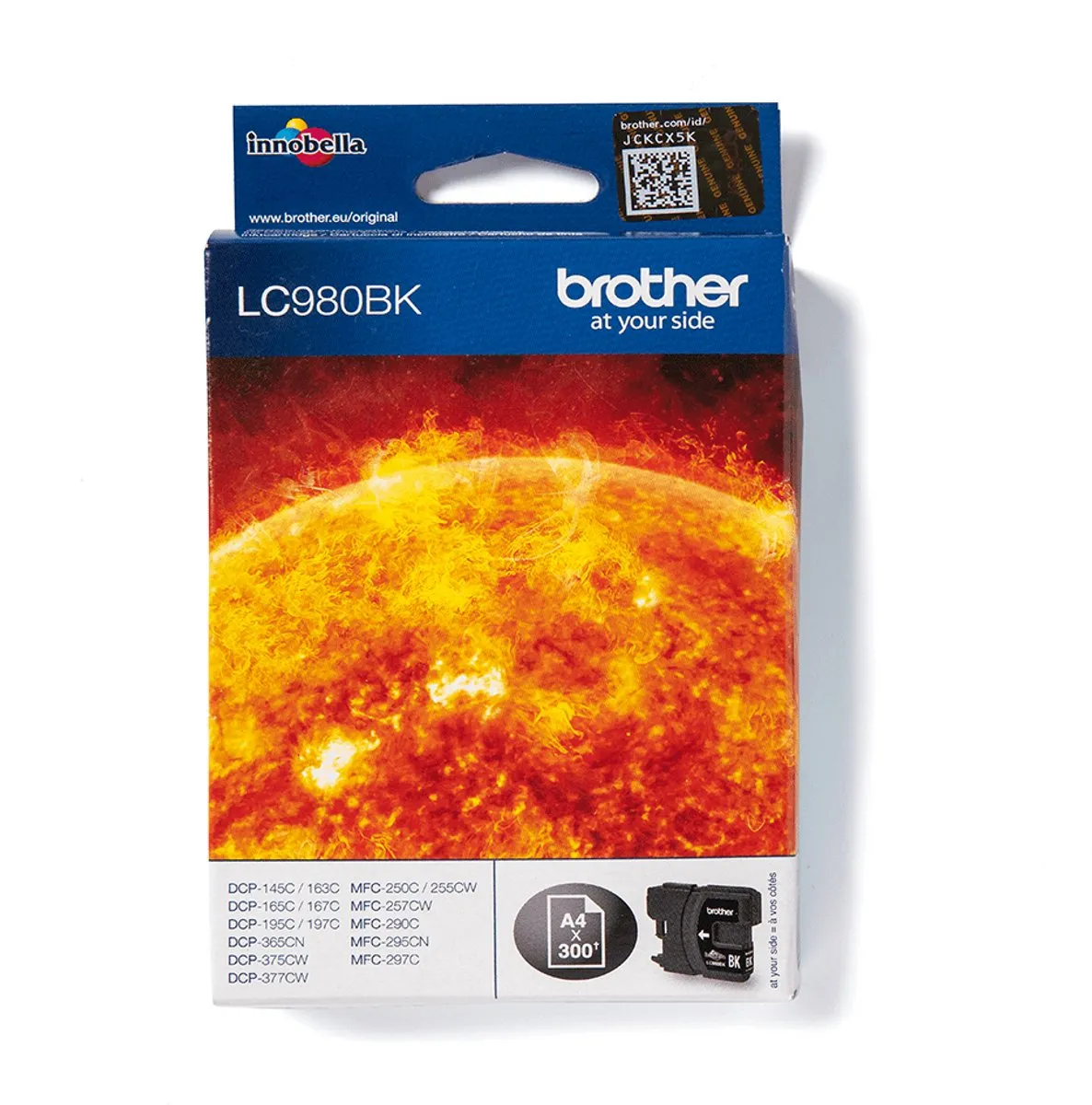 Brother LC-980BK Inktcartridge - Zwart