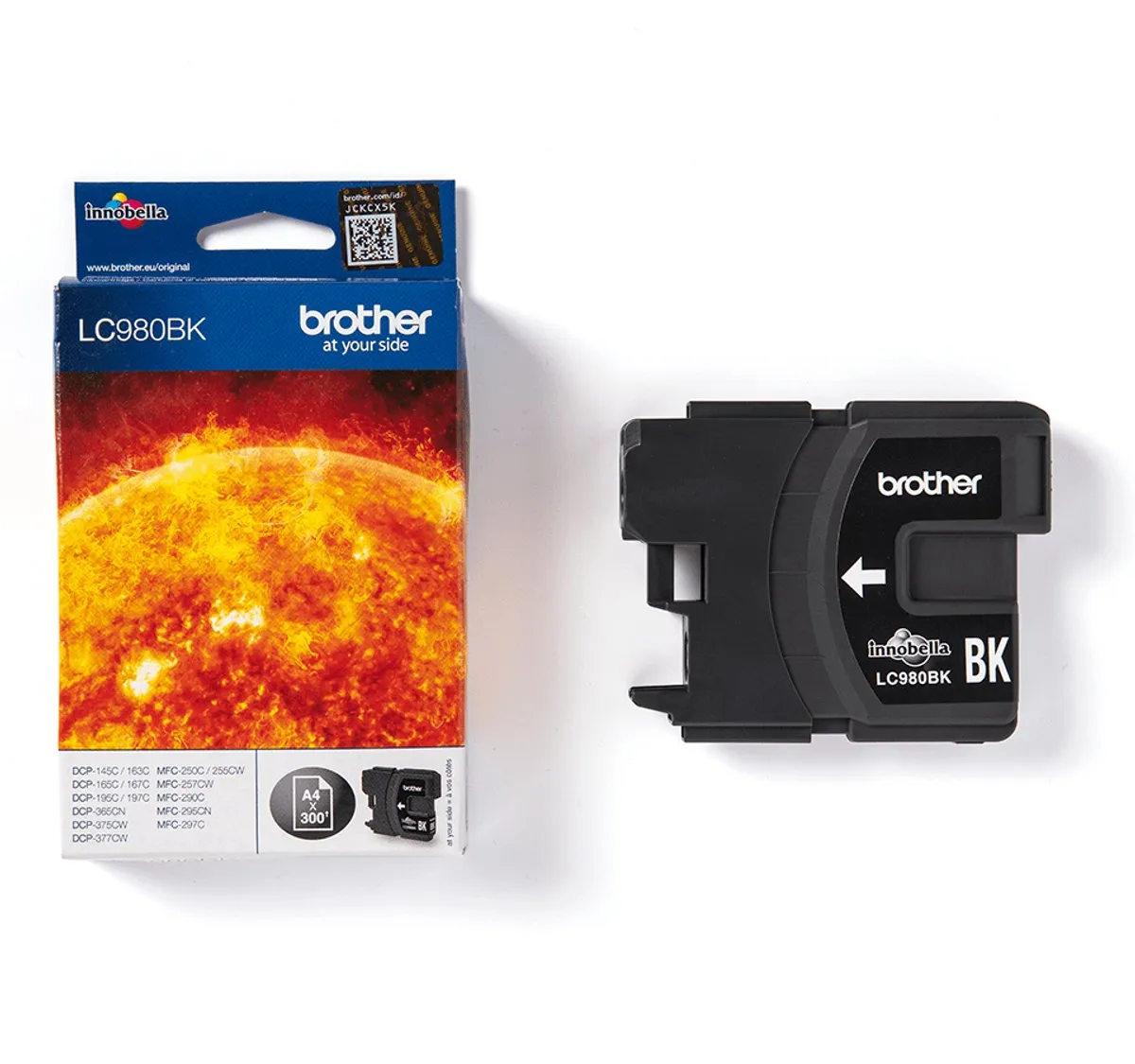 Brother LC-980BK Inktcartridge - Zwart