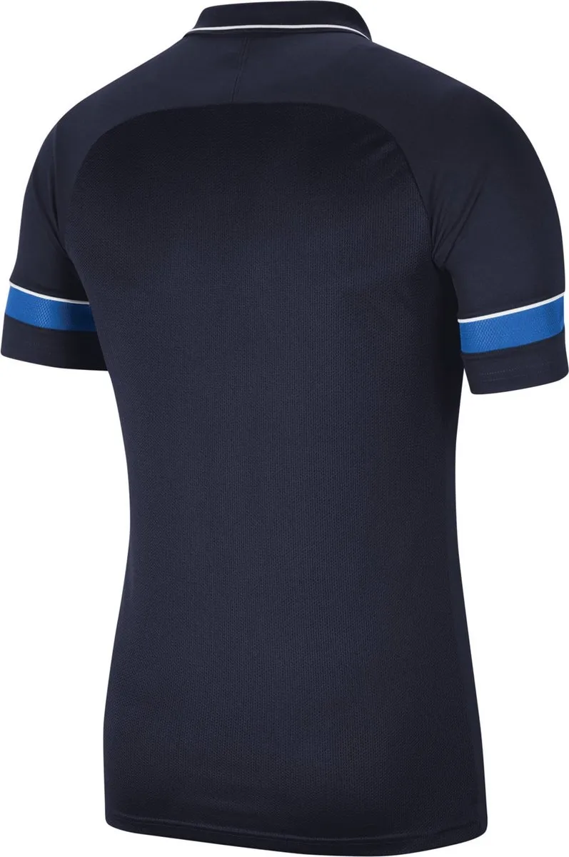 Nike Dri-FIT Academy 21 Sportpolo Heren M - Donkerblauw