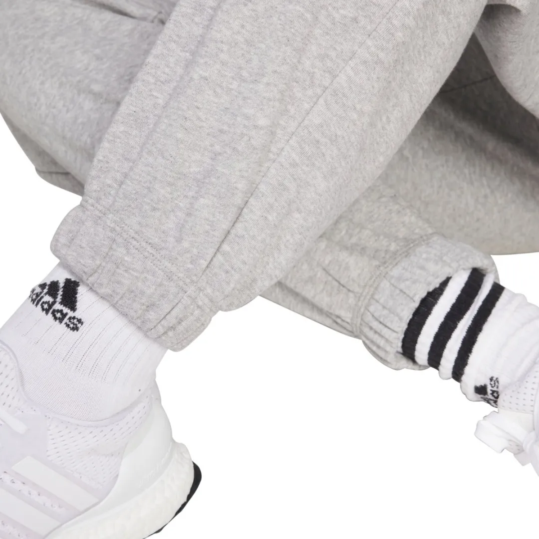 Adidas Essentials Linear Joggingbroek Lichtgrijs - Maat L
