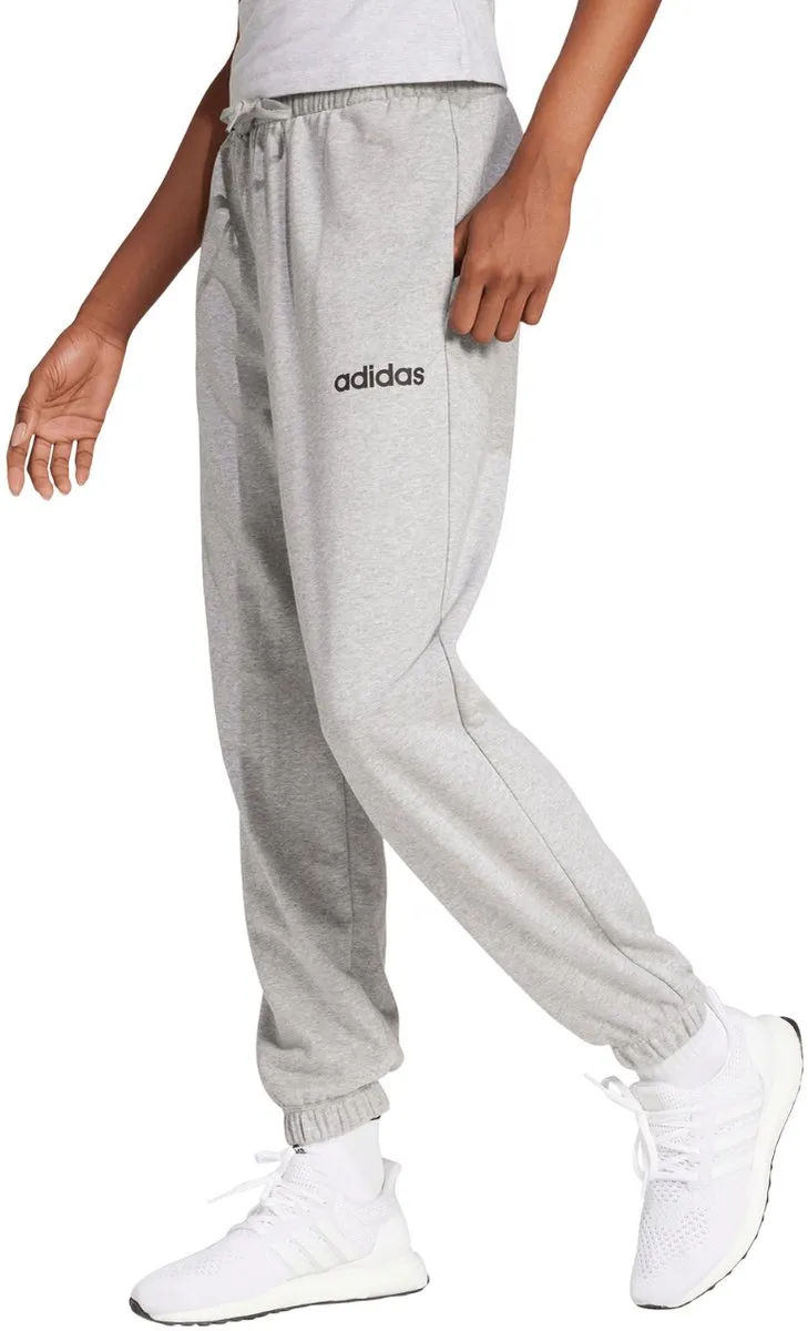 Adidas Essentials Linear Joggingbroek Lichtgrijs