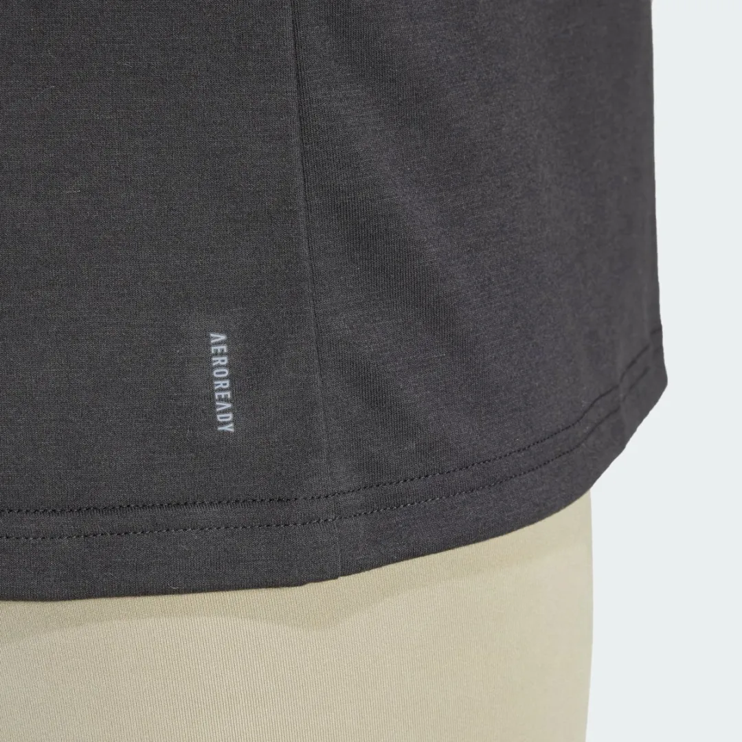 adidas Performance Zwangerschapsshirt IK5497 - Zwart - S