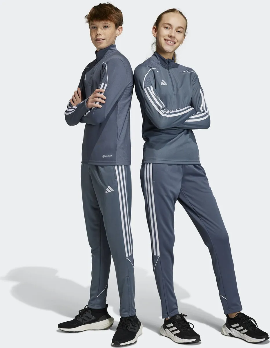 adidas Performance Tiro 23 League Trainingsbroek 128 - Grijs