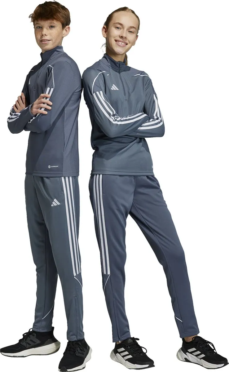 adidas Performance Tiro 23 League Trainingsbroek 128 - Grijs