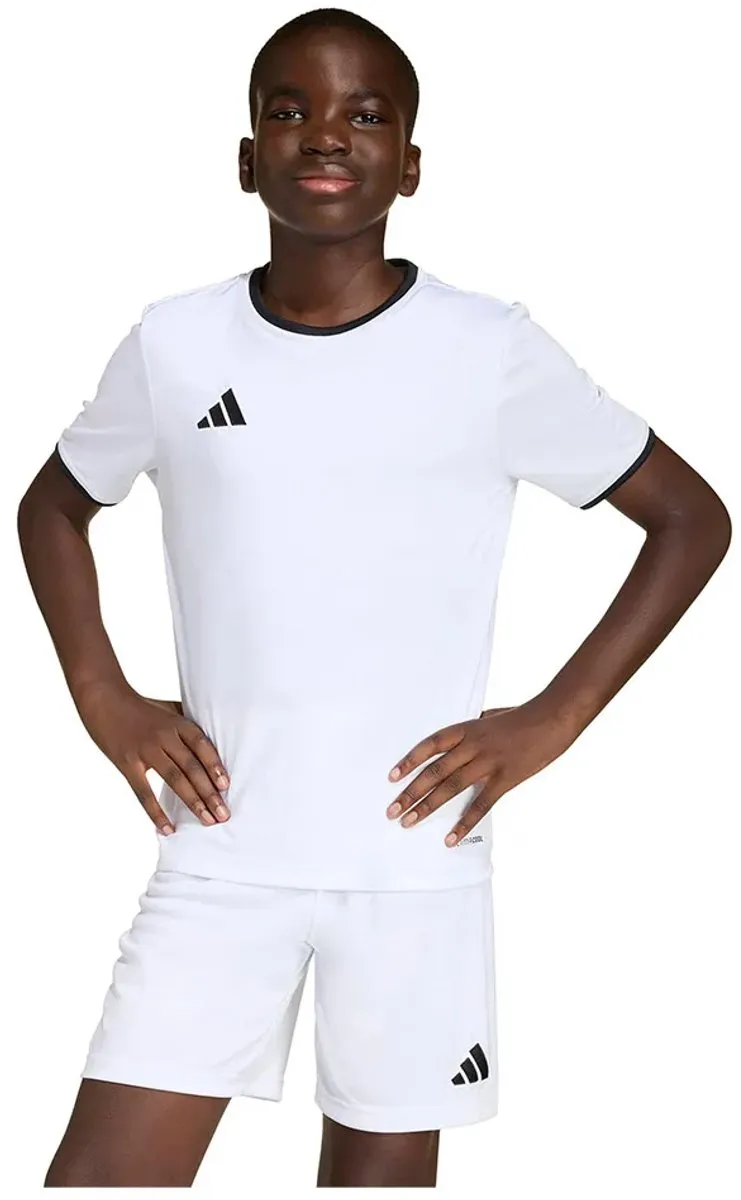 Adidas Entrada 26 T-shirt Wit - 9-10 jaar