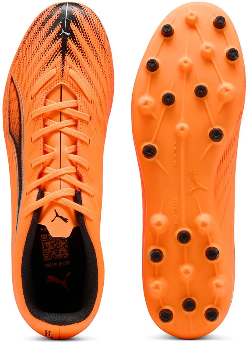 PUMA Ultra 6 Play MG Voetbalschoenen - Oranje - EU 41