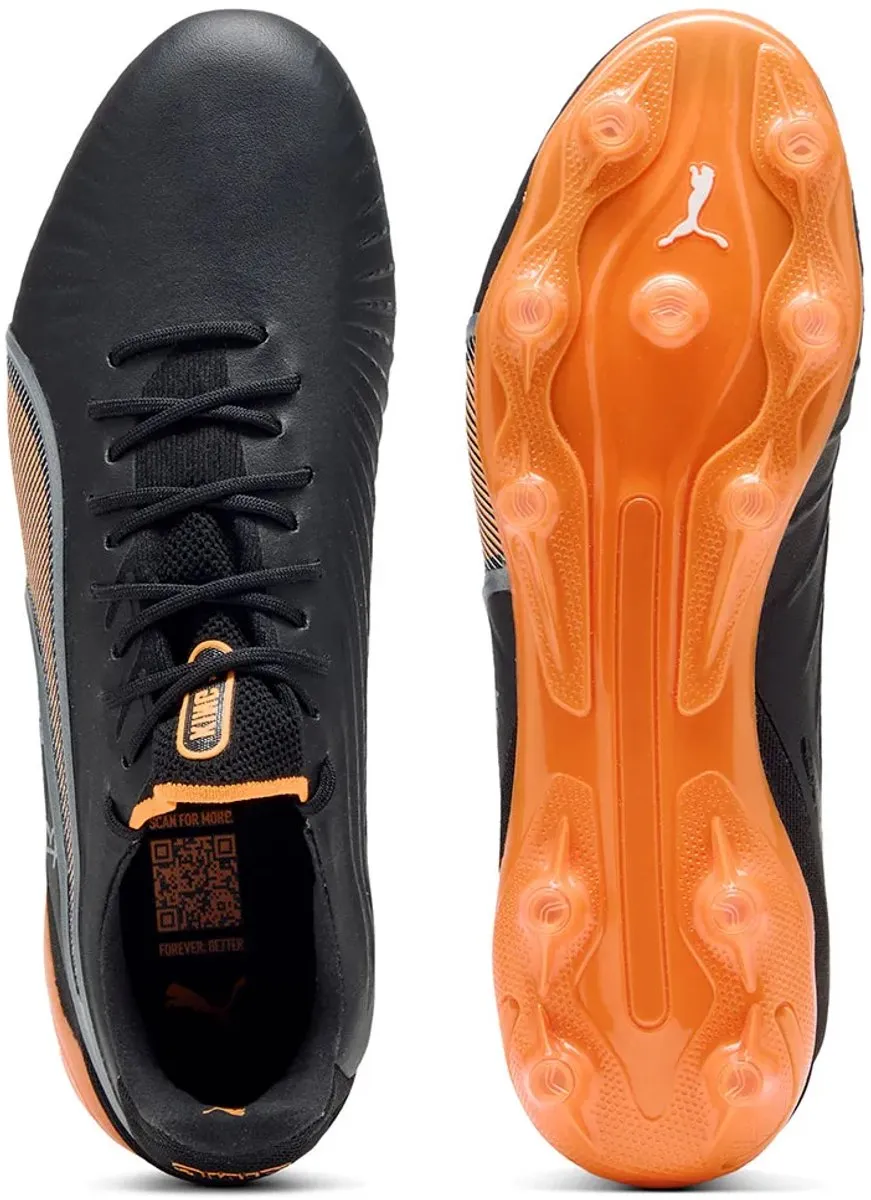 PUMA King Ultimate FG/AG Voetbalschoenen - 45 - Zwart