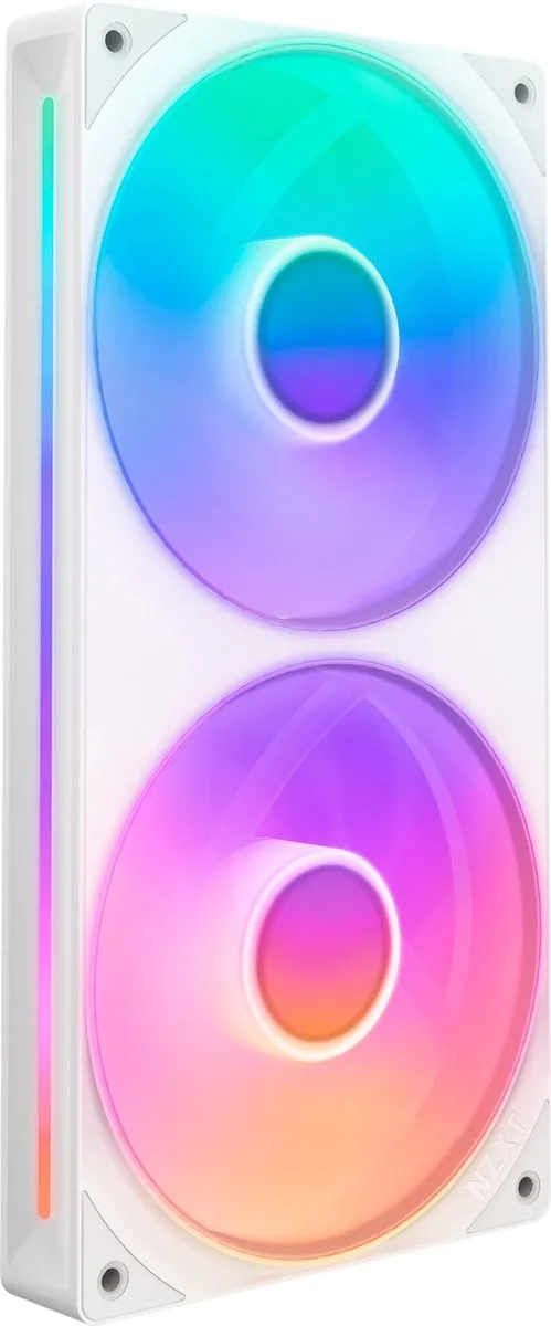 NZXT F240 RGB Core Ventilatorhuis - 2 Ventilatoren - Wit