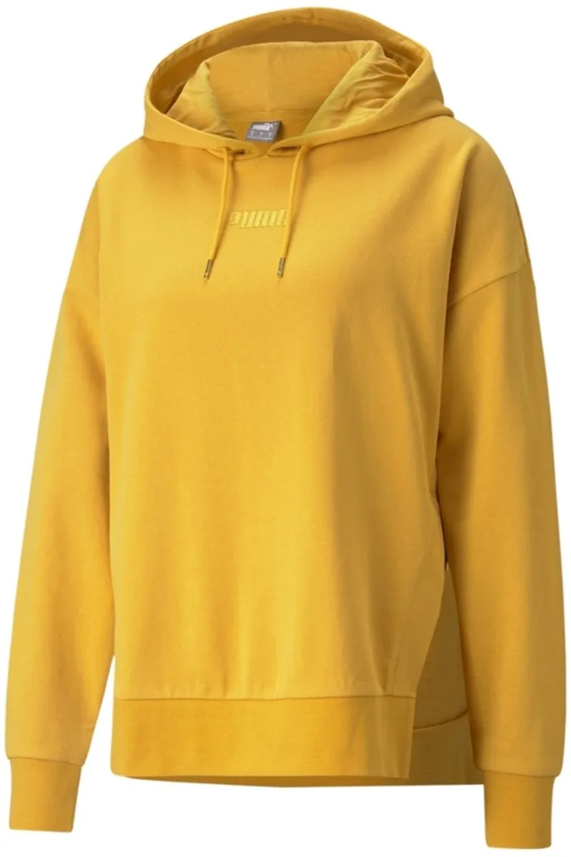 PUMA Dames Hoodie TR Geel