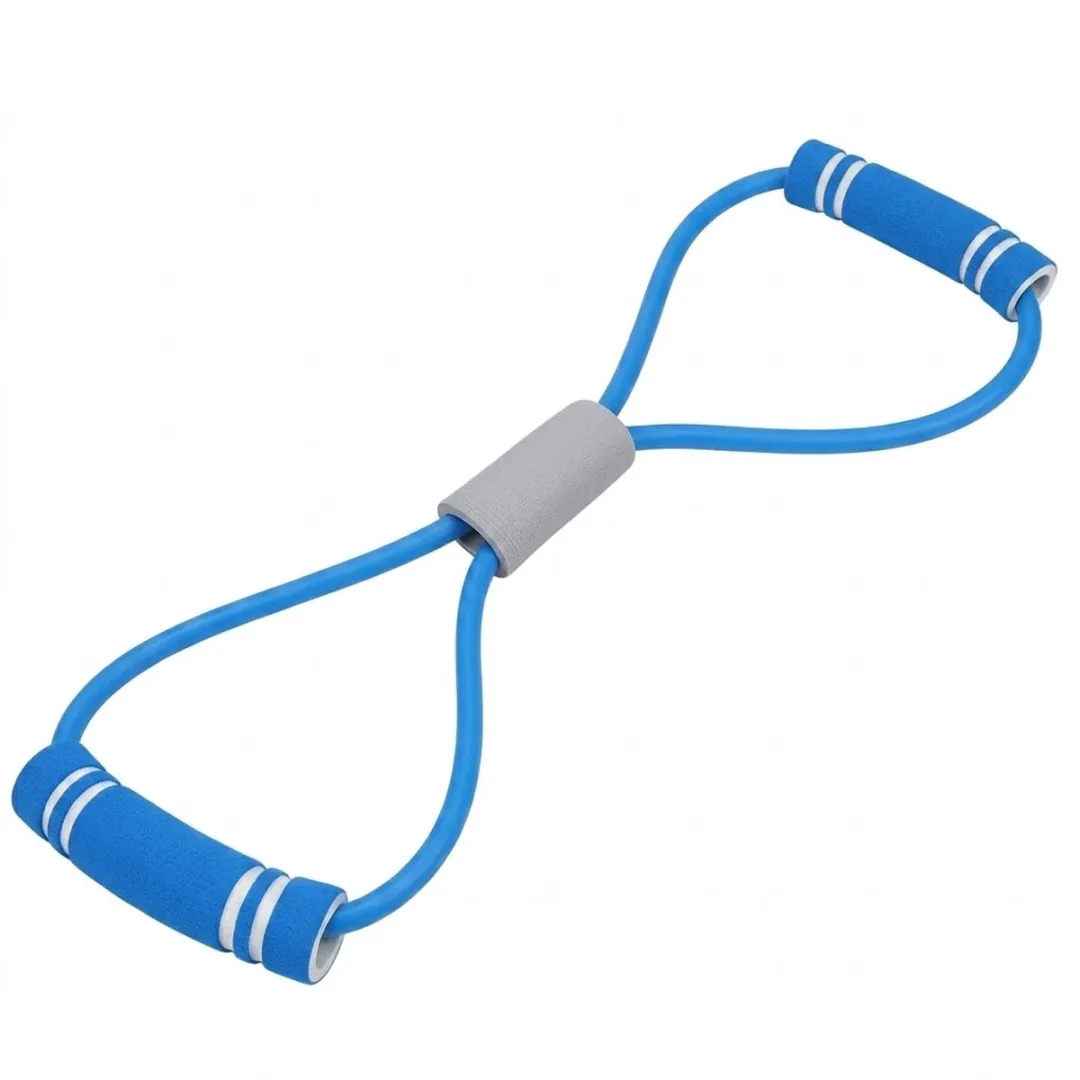 NuveX Blauwe Weerstandsband met Handgrepen
