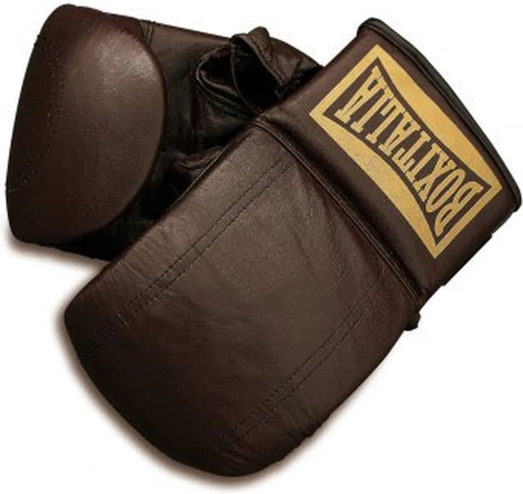 Seletti Boxitalia Bokshandschoenen - Bruin Leder - afbeelding 6 van 6