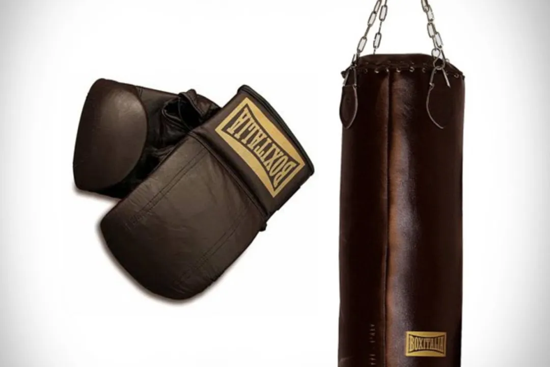Seletti Boxitalia Bokshandschoenen - Bruin Leder