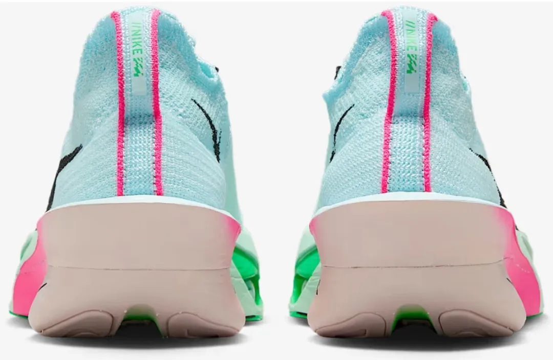 Nike Air Zoom Alphafly Next% FD8315-400 Hardloopschoenen - 38 - Glacier Blue/Mint Foam