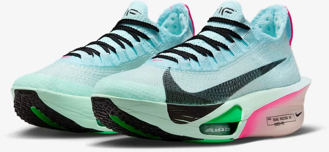 Nike Air Zoom Alphafly Next% FD8315-400 Hardloopschoenen - 38 - Glacier Blue/Mint Foam