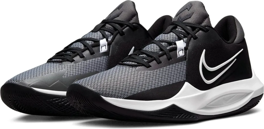 Nike Precision VI Sportschoenen DD9535-003 - Maat 46 - Zwart/Wit - afbeelding 6 van 6