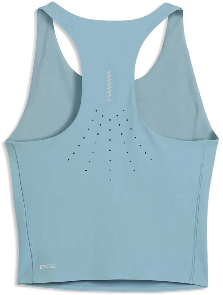 PUMA Lightspeed Mouwloos T-shirt XS - Blauw