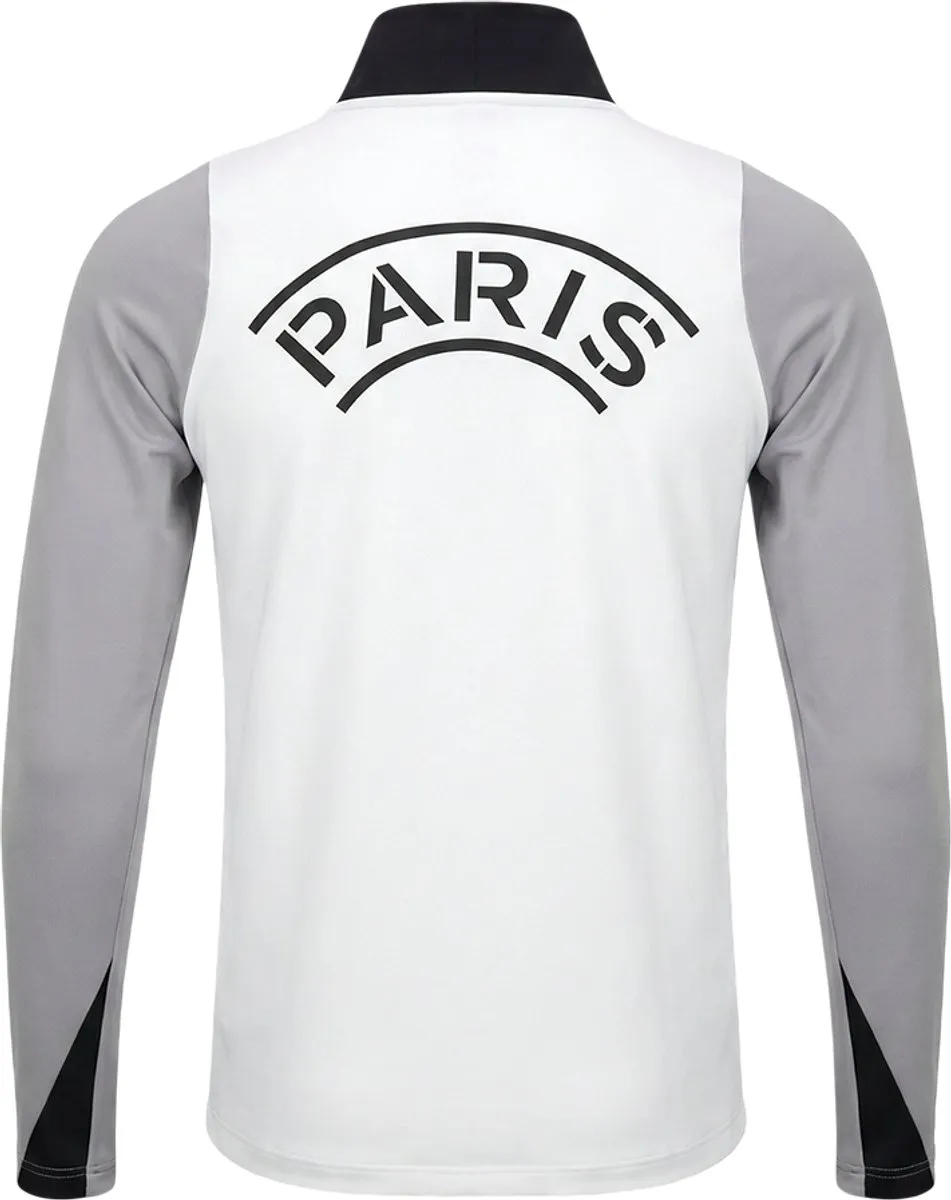 Nike PSG Drill Top 2025/2026 IO4834-100 - Grijs/Wit - XS
