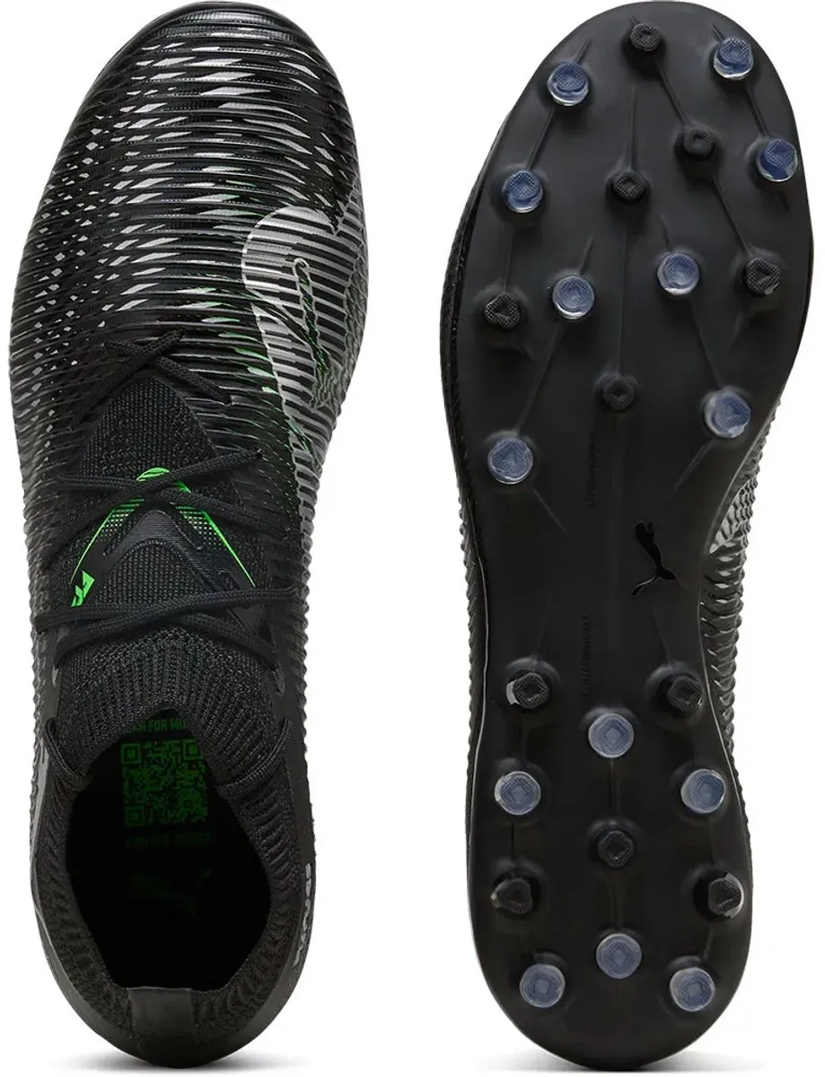 PUMA Future 8 Match Mg Voetbalschoenen 45 - Zwart