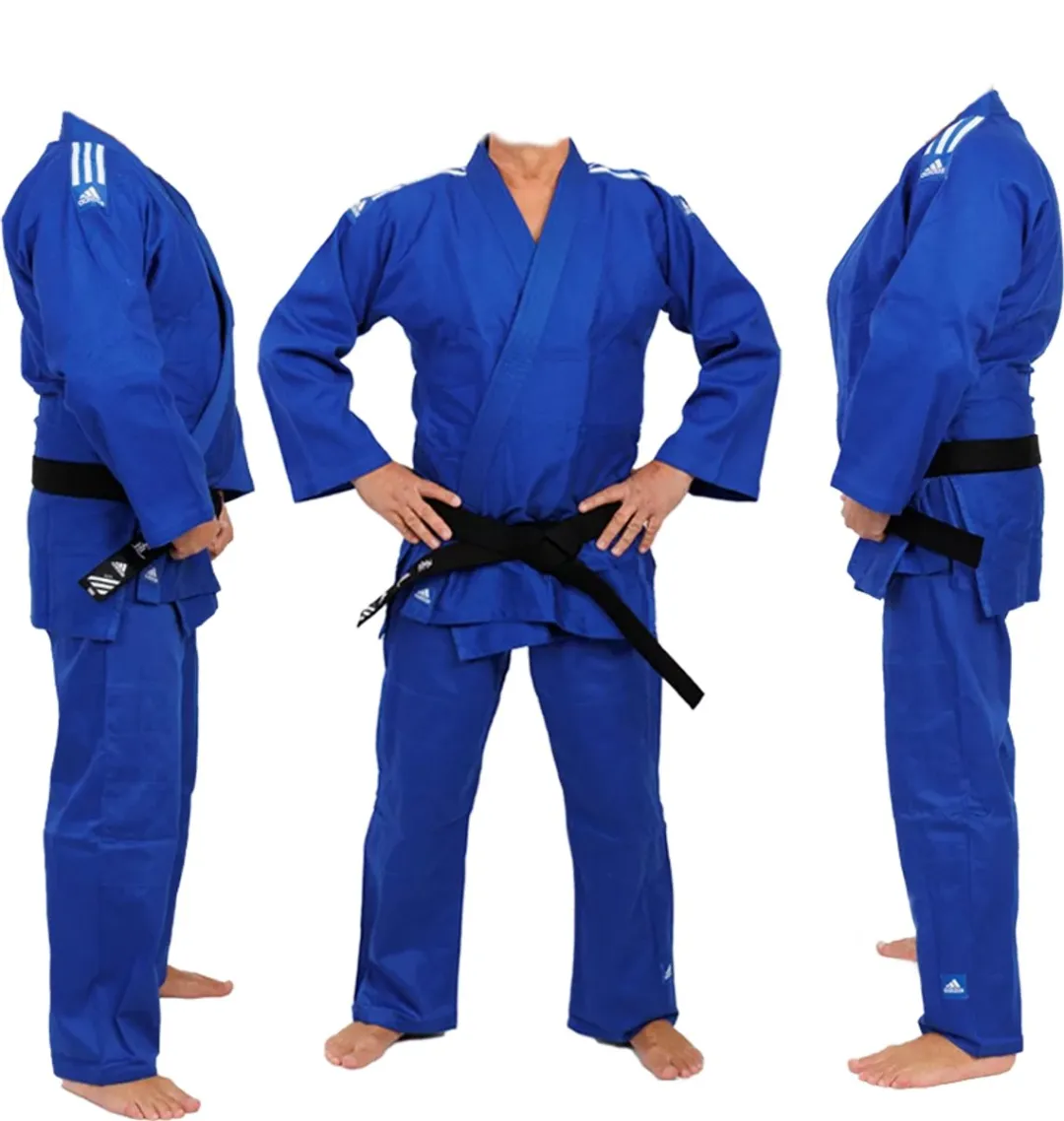 adidas Nihon Judopak J500 Unisex - Maat 190 - Blauw