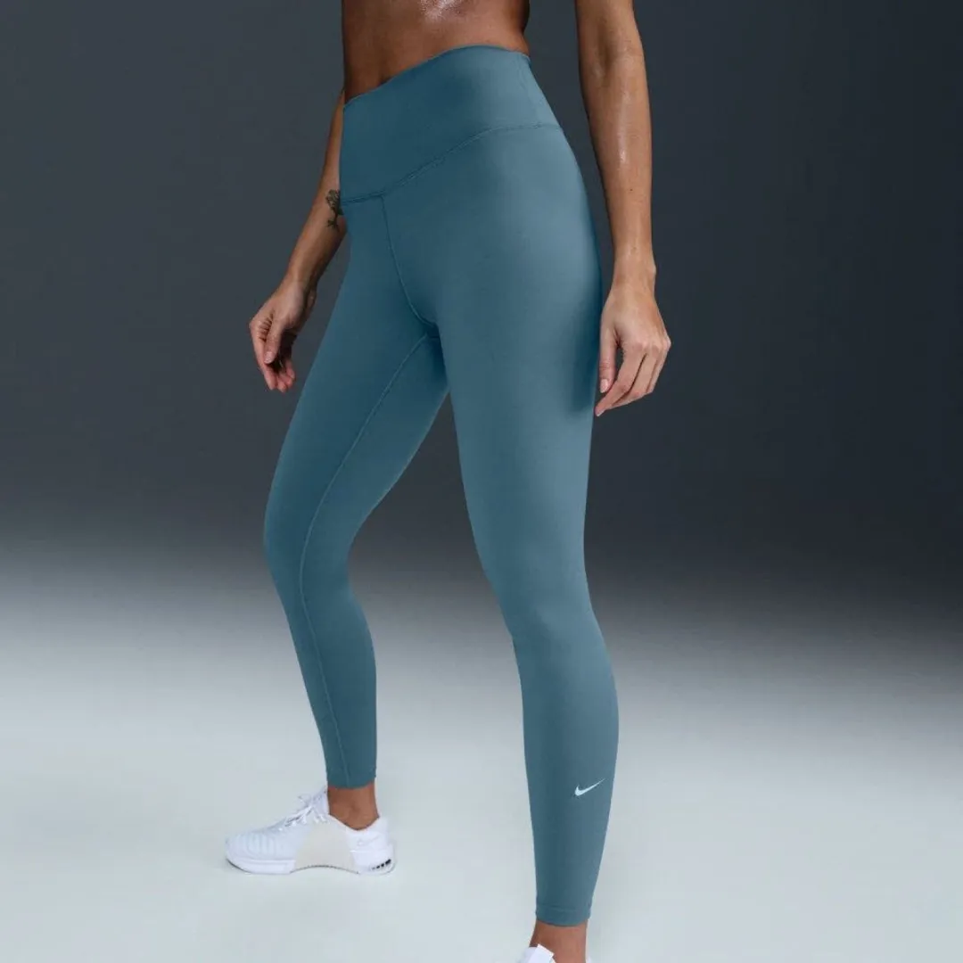 Nike Legging One High-Waist Dames IB9382-017 - Maat S - Groen - afbeelding 6 van 6