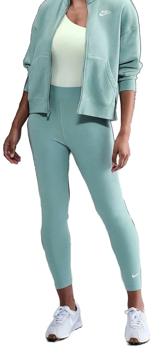 Nike Legging One High-Waist Dames IB9382-017 - Maat S - Groen