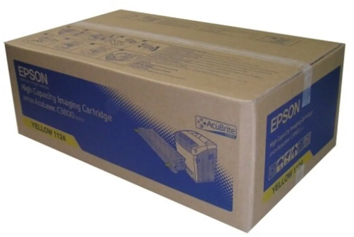 Epson S051124 Tonercartridge Geel - 9000 Pagina's