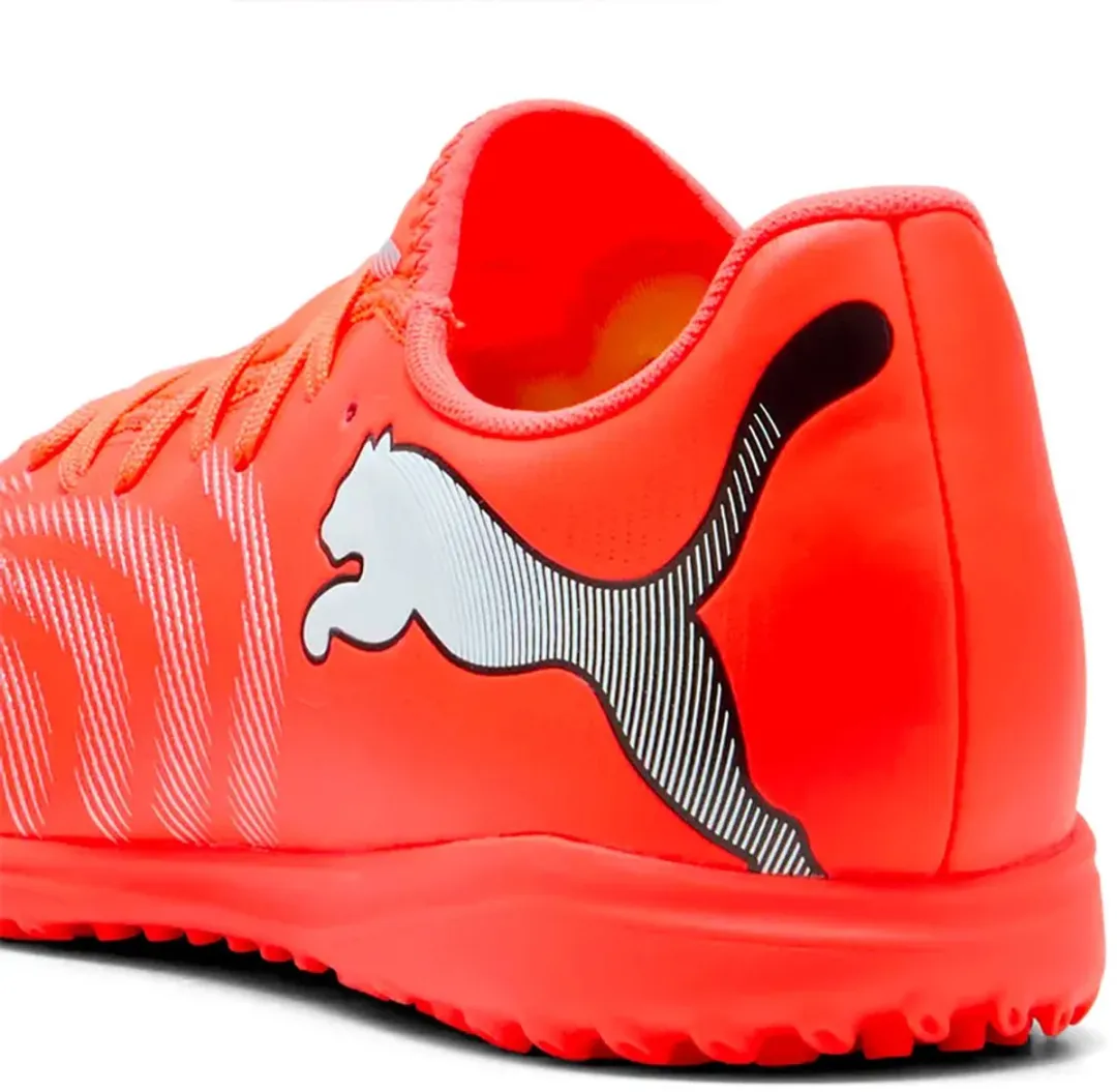 PUMA Future 9 Play TF Voetbalschoenen - Rood/Oranje - 43