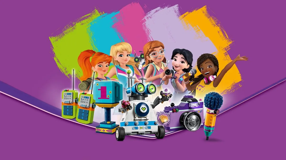 LEGO Friends Vriendschapsdoos 41346 - 563 Stukken - Paars